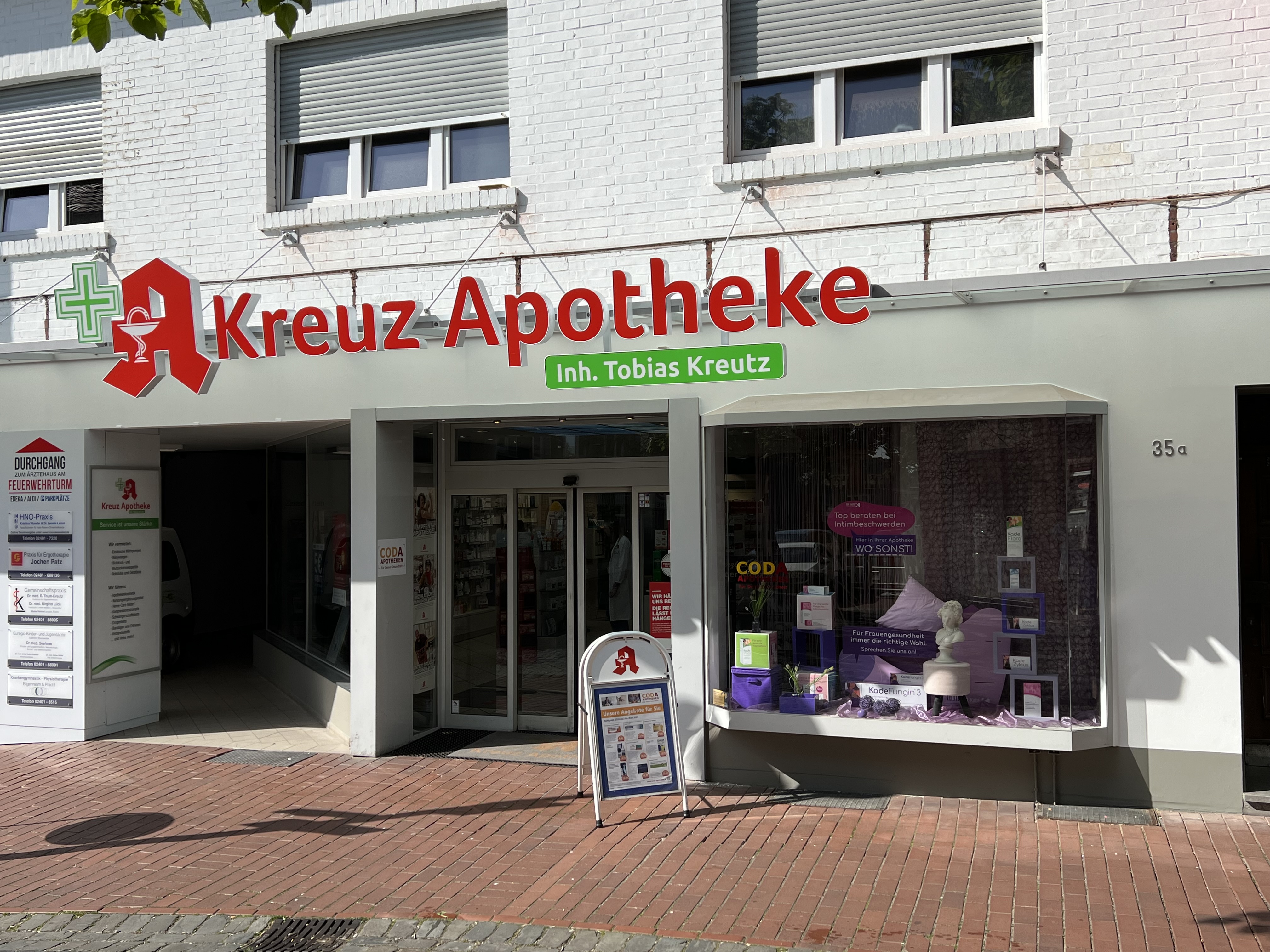 Die Kreuz-Apotheke in Baesweiler